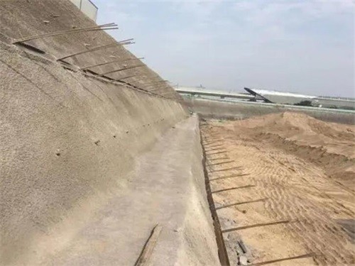 芦淞河道边坡加固